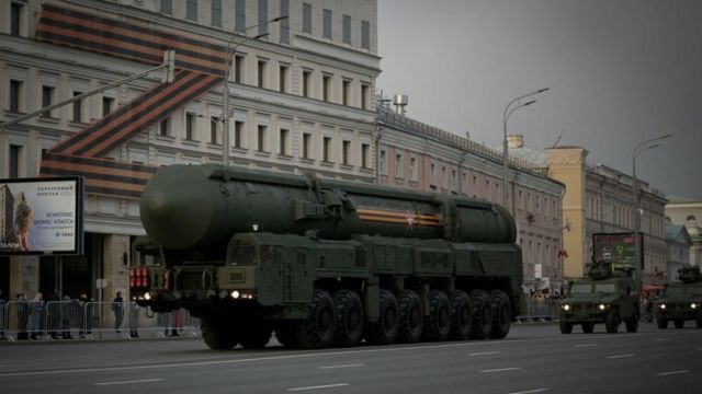 rehearsal of the Victory Parade in Moscow