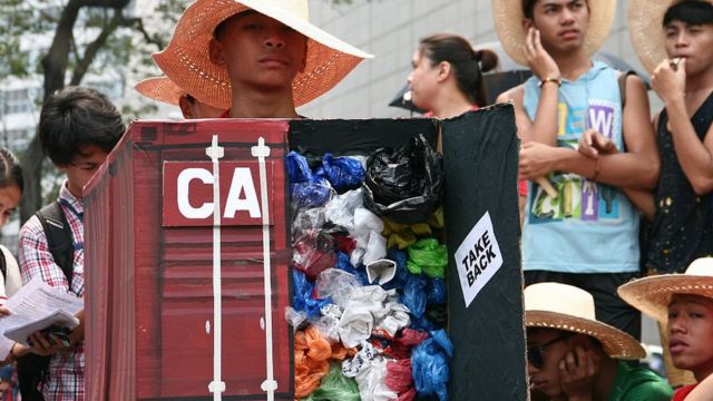 protestas en Manila, Filipinas, 2015