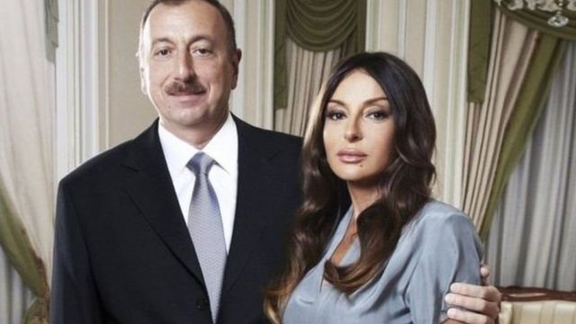 Ozarbayjon prezidenti Ilhom Aliyev va xotini Mehribon Aliyeva
