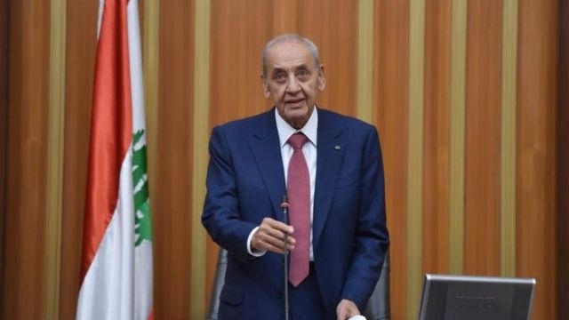 نبيه بري يتولى منصب رئيس البرلمان اللبناني منذ 1992