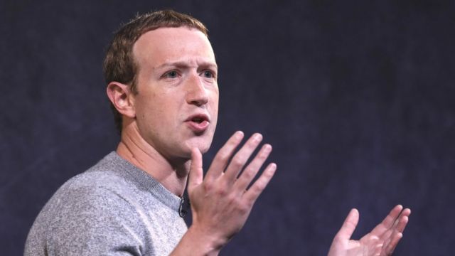 Fundador e CEO do Facebook, Mark Zuckerberg