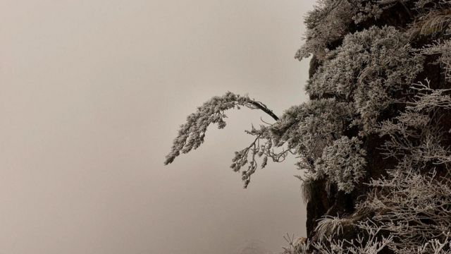 Хуаншань зимой