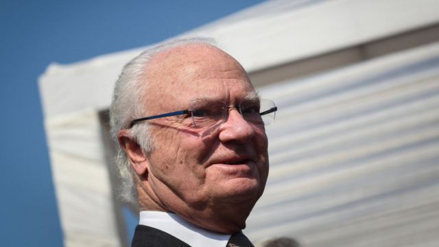 Swedish King Carl XVI Gustaf