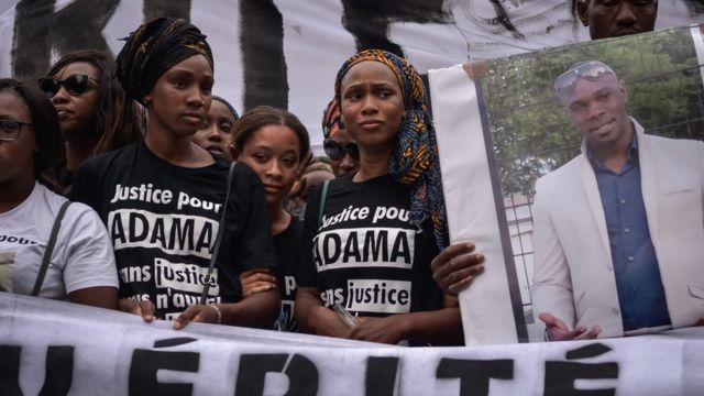 Marche organisée à Paris le 30 juillet pour dénoncer la mort d'Adama Traoré.