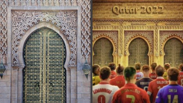 غضب في المغرب بعد صورة ترويجية لكأس العالم بقطر