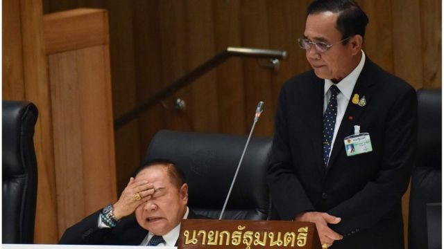 พล.อ. ประยุทธ์ จันทร์โอชา และ พล.อ. ประวิตร วงษ์สุวรรณ กำลังจะกลับเข้าสภาอีกครั้งตลอดสัปดาห์หน้า หลังตกเป็น 2 จาก 10 รมต. ที่ฝ่ายค้านยื่นอภิปรายไม่ไว้วางใจ