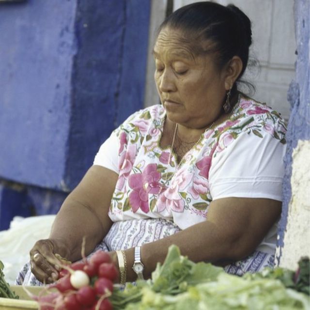 Una mujer