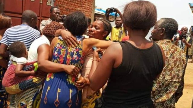 Uwo murwayi wa nyuma wa Ebola i Beni ubwo yakirwaga amaze gusezererwa