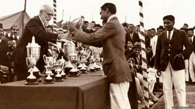 1928ની ઑલિમ્પિક્સમાં પ્રતિસ્પર્ધી બનેલી ભારતની હોકી ટીમ.