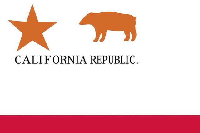 Diseño original de la bandera del oso.