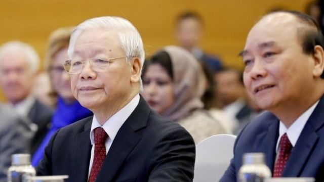Tổng Bí thư Nguyễn Phú Trọng và Chủ tịch nước Nguyễn Xuân Phúc