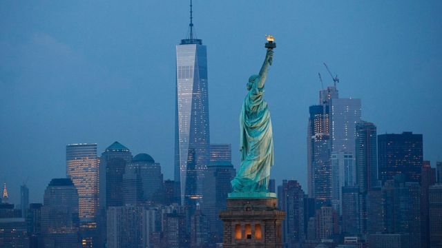 Estátua da liberdade, em Nova York