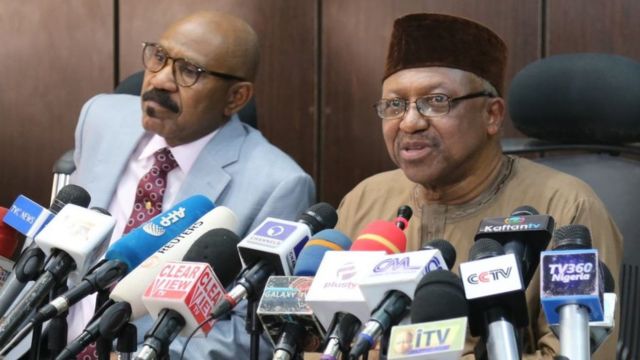 Aworan Minisista feto ilera Naijiria,Osagie Ehanire
