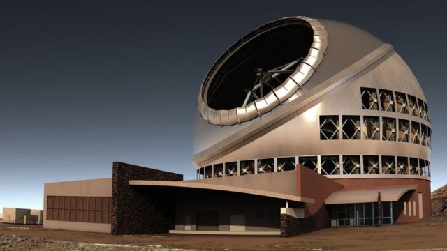 É assim que o Telescópio Trinta Metros ficaria se fosse construído