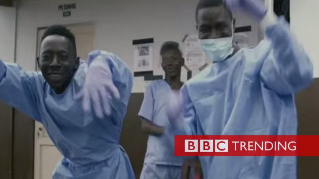 Medical workers celebrate end of Ebola in Sierra Leone