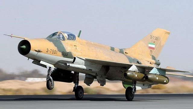 جنگنده‌های اف-۷ ساخت چین است و ایران چند فروند از آن را پس از جنگ ایران و عراق خریداری کرد