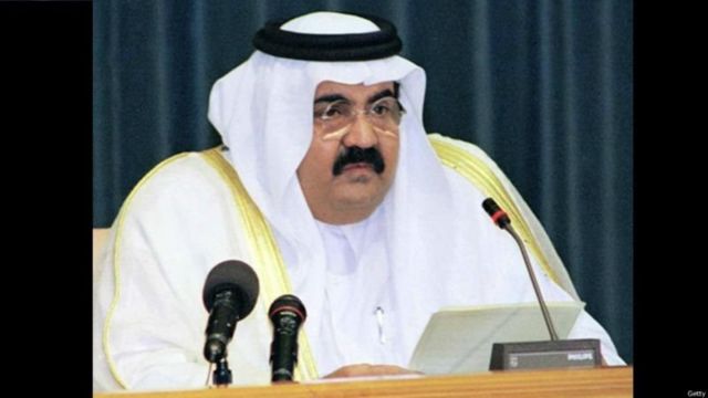 أمير قطر الراحل حمد بن خليفة