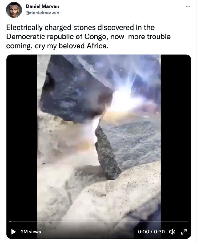 Des roches chargées électriquement découvertes au Congo ? Des experts disent toute la vérité !