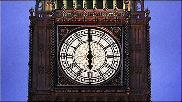 Clock face - Westminster