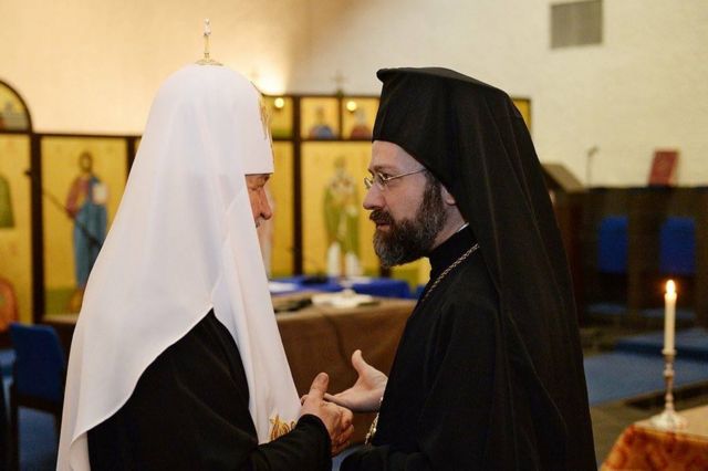 Патріарх Кирило та архієпископ Іов