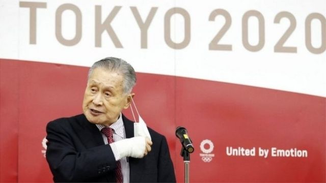 东京奥组委前主席森喜朗承认，他的言论不当并违反了奥林匹克精神。(photo:BBC)