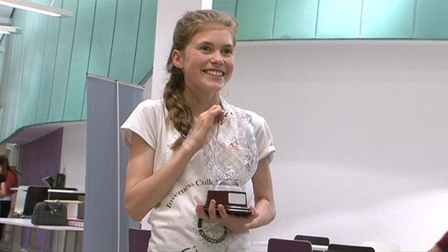 Megan, a bhuannaich an fharpais