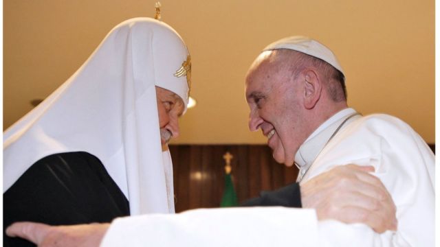 Встреча патриарха Московского и всея Руси Кирилла и папы римского Франциска в Гаване в 2016 году