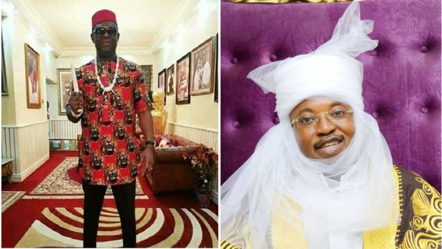 Aworan Femi Fani kayode ati Oluwo