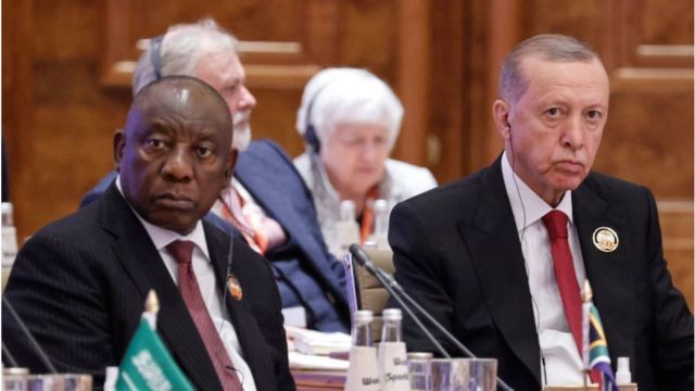 Ramaphosa ve Erdoğan