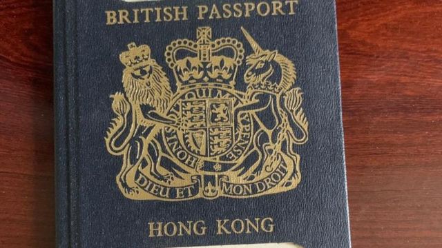 British Dependent Territories Citizen Passport for Hong Kong people