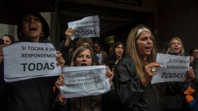 Protesta de Ni una menos en Buenos Aires