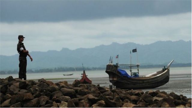 বাংলাদেশ, মিয়ানমার, নাফ নদীতে