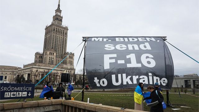 Кілька днів тому, коли президент Байден був у Варшаві після несподіваного візиту до Києва, йому недвозначно натякали про потреби України