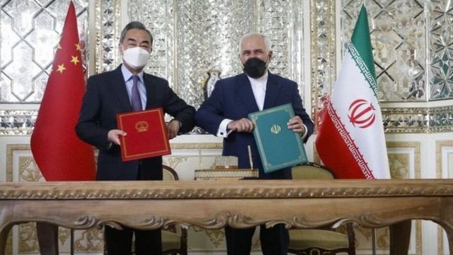 امضای سند ایران و چین