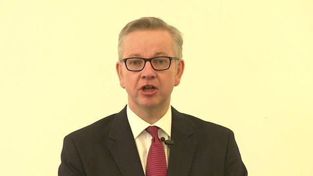 Tory Leadership: Michael Gove Speech - BBC News