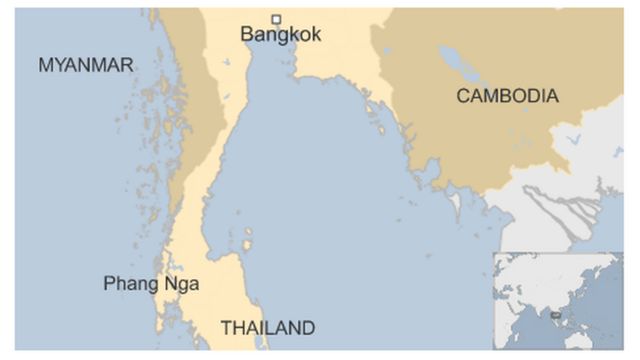 シミラン国立公園はパンガー（Phang Nga）県にある