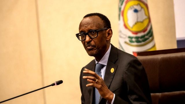 Prezida w'u Rwanda Paul Kagame