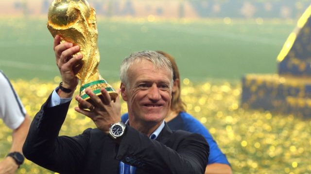 Le sélectionneur français Didier Deschamps