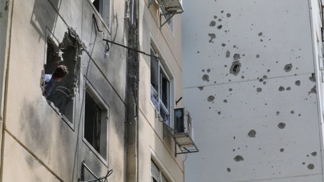 अश्कलोन, इसराइल-गज़ा हिंसा