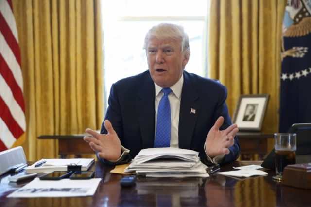 Trump insiste en que quiere expulsar del país a las "malas personas" que están ilegalmente.