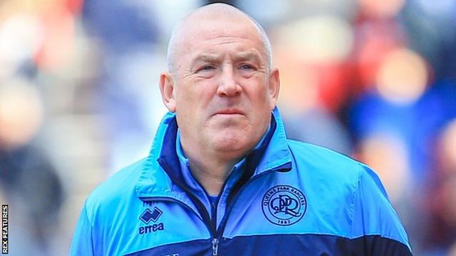 London, UK. 30th June, 2020. QPR Manager Mark Warburton greets