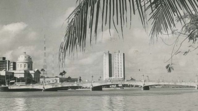 Ponte Princesa Isabel em Recife em 1962