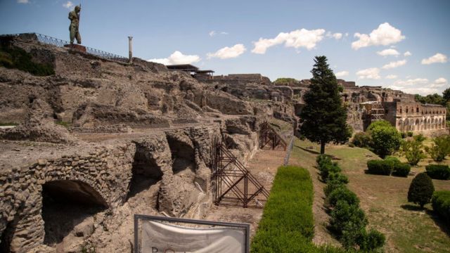 Ruinas de Pompeya.