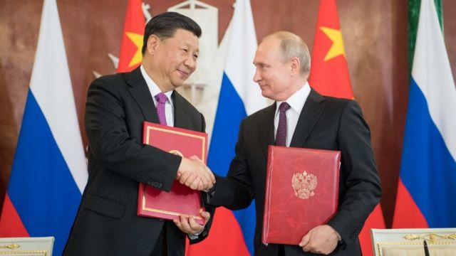 习近平任上与俄罗斯总统普京的会面次数增加到近30次(photo:BBC)