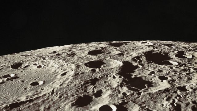 Superfície da lua