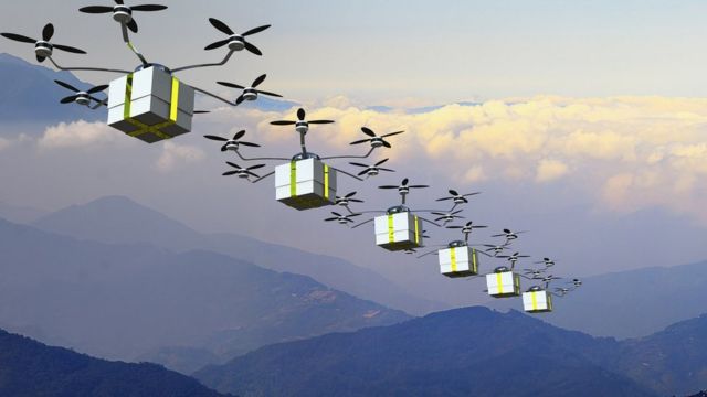 Delivery drones