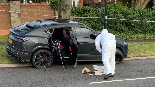 Sheffield Lamborghini gun attack attempted murder arrest - BBC News