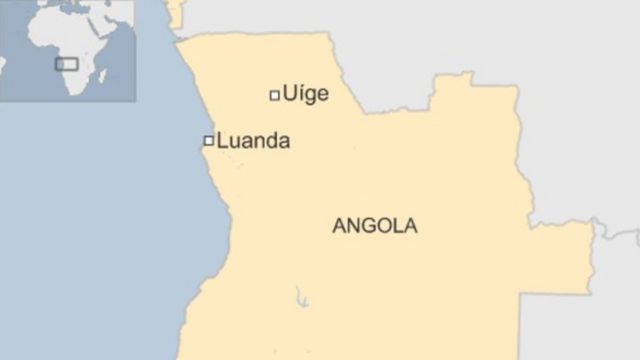 Taswirar kasar Angola