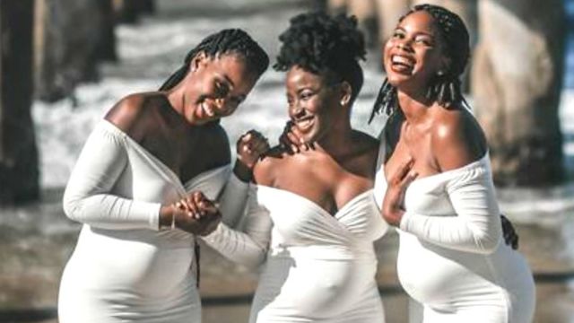 Ụmụnne atọ tụrụ ime n'otu mgbe