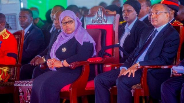 Perezida Samia Suluhu Hassan muri uyu muhango